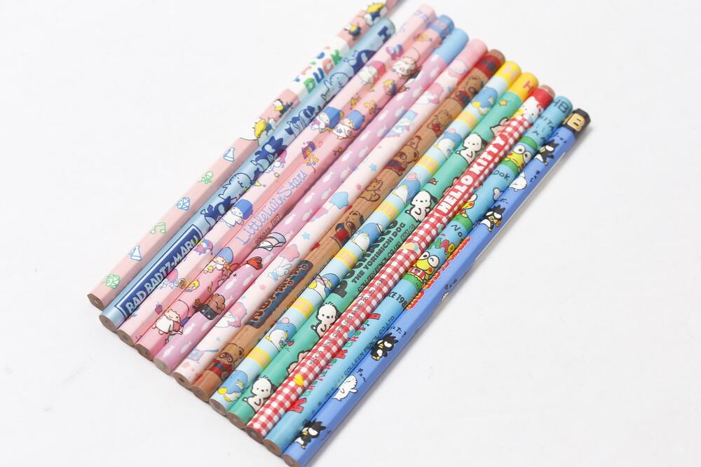 80s 90s Sanrio Pencils by Colleen Collectible Japan Stationery ~ 260930-WH 4
